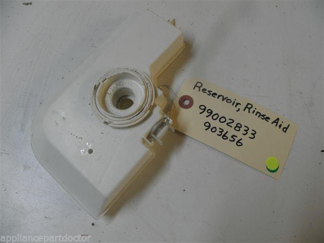MAYTAG DISHWASHER 99002833 903656 RINSE AID RESERVOIR USED PART ASSEMBLY MAYTAG DISHWASHER 99002833 903656 RINSE AID RESERVOIR USED PART ASSEMBLY